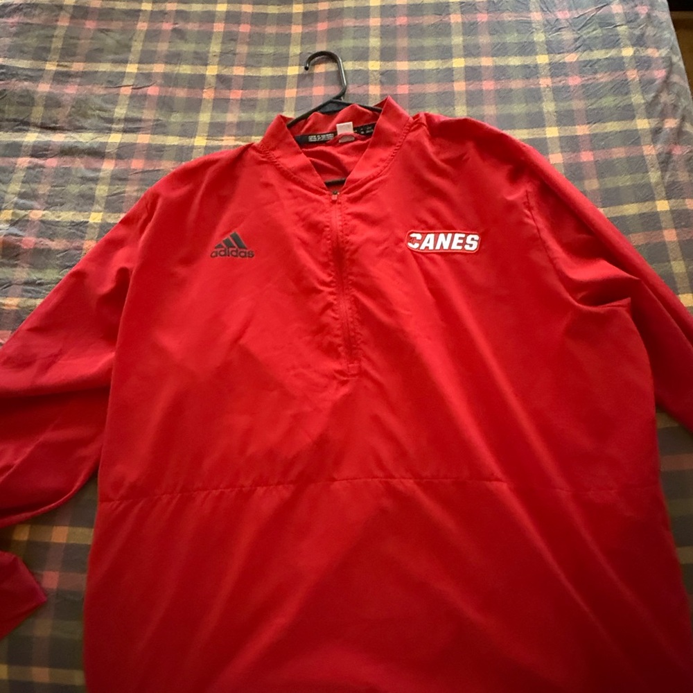 NHL Canes Quarter Zip- Lightweight